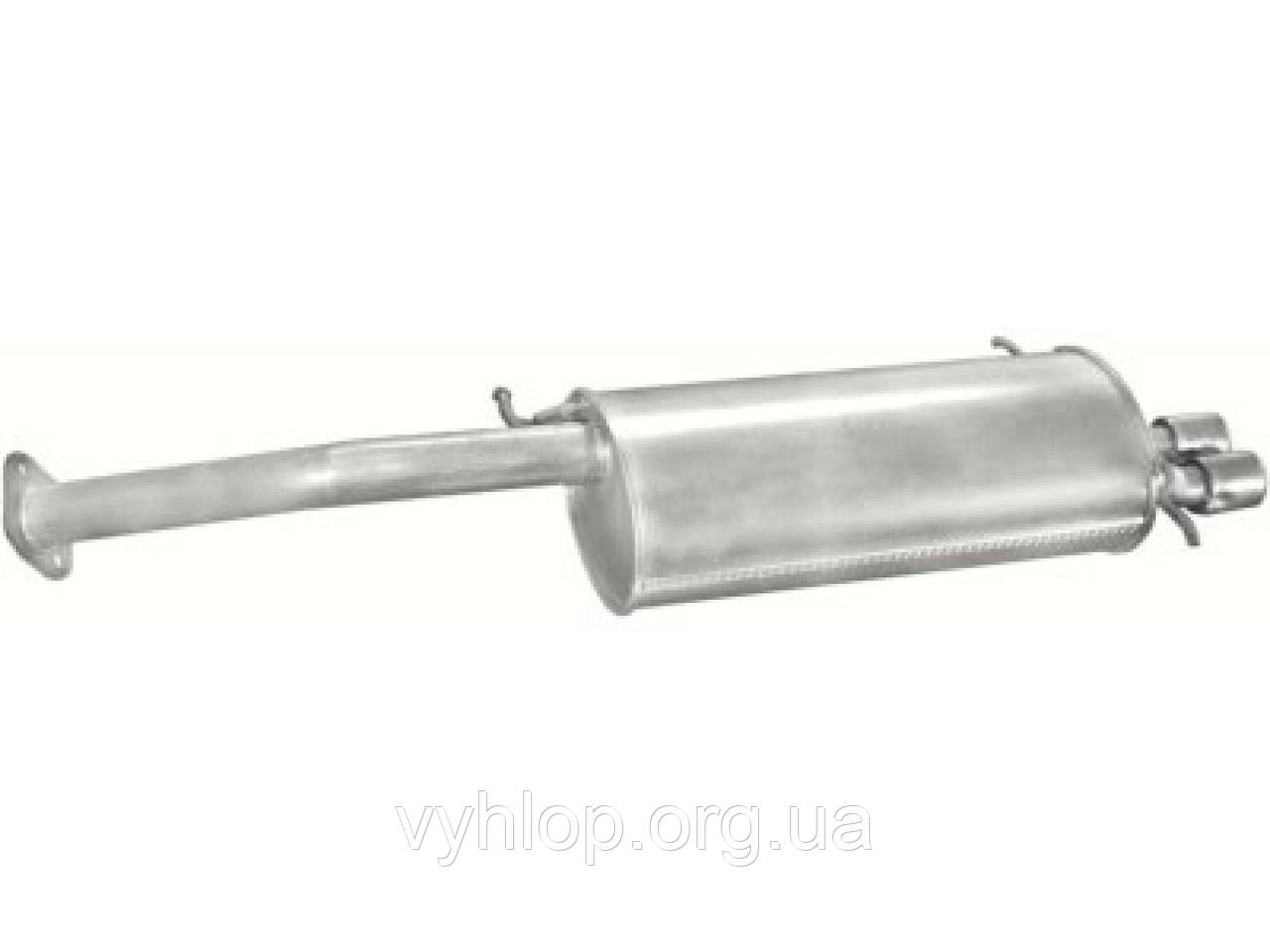 Глушник Форд Проуб (Ford Probe) 2.5 i 24V 93-95 (08.245) Polmostrow алюминизированный