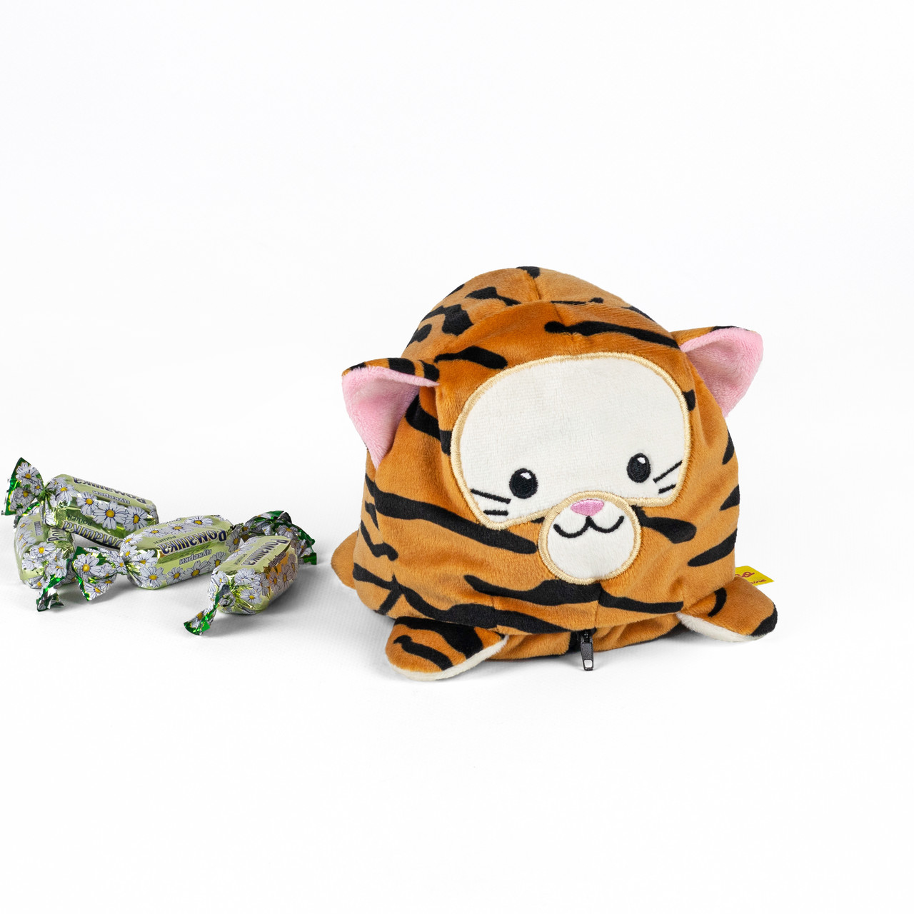 М'яка іграшка Kidsqo Тигреня Реня для цукерок 12см (KD713), фото 1