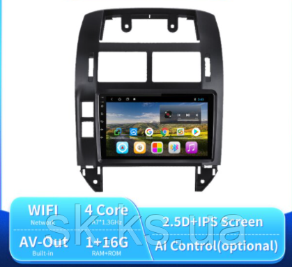 Junsun 4G Android магнітолу для Volkswagen Polo Mk4 IV 2001-2009