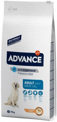 Advance (Адванс) Maxi Adult Chicken & Rice Сухой корм для крупных пород собак 14 кг, фото 2