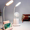 Світлодіодна лампа настільна 3в1 з павербанком / Світильник настільний, фото 2