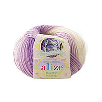 Пряжа Alize Baby Wool Batik (Бебі вул батік) - 7254