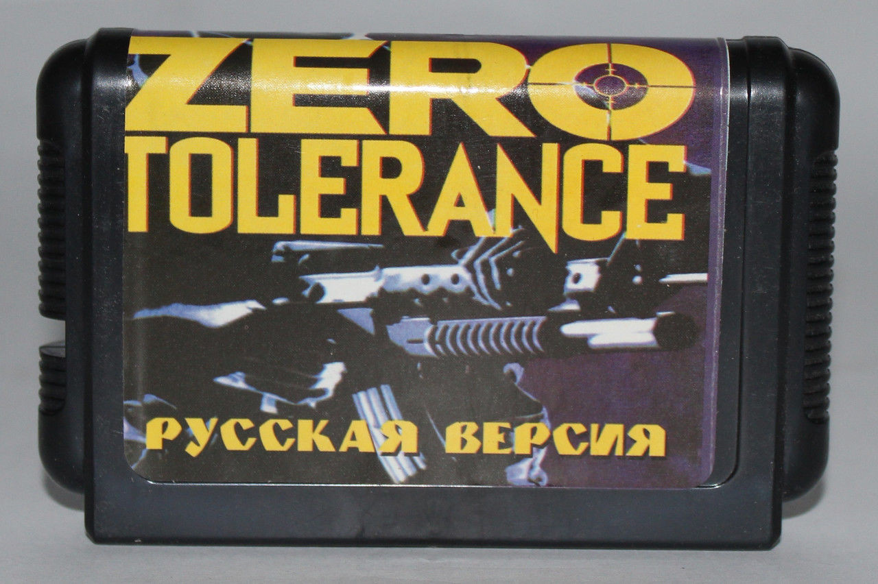 Картридж для Sega Zero Tolerance