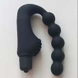 Вібратор анальний для простати 10 режимів, Вібромасажор для простати, інтимні іграшки для чоловіків, фото 6