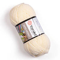 Yarnart Super Merino молочный №256