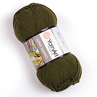 Yarnart Super Merino темно-оливковый №263