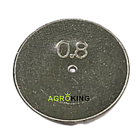 Дозатор-шайба нержавейка КАС 0.8 Агропласт AP12.608 Agroplast