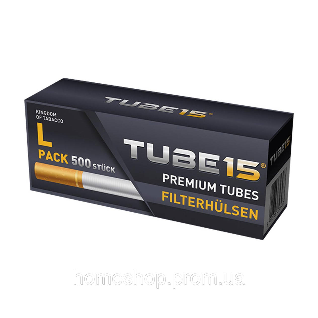 Сигаретні Гільзи Tubes 500 гільз/20 коробок, гільза для сигарет