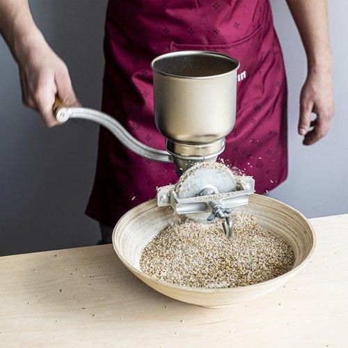 Зернодробілка настільна, борошномолка для зерна кукурудзи та кави для зерна жорнова Browin