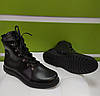 STTOPA деми зима. Висота 14 см. Розміри 41-45. Черевики великих розмірів шкіряні. 217-4145 Чорні, фото 10