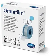 Фіксуючий Пластир з прозорої плівки Omnifilm 1,25 см х 5 м