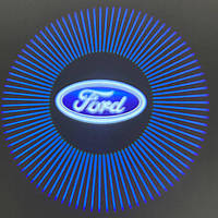 Логод на батарейках Ford. Бездротове лого дверцята — Форд. Lazer door logo.