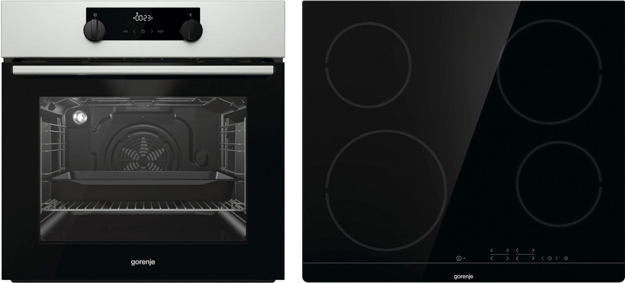 Духова шафа Gorenje BO735E114X + Варильна поверхня Gorenje ECT41SC (комплект)
