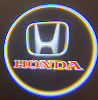 Лого двери на батарейках Honda red. Безпроводное лого дверей Хонда красная. Lazer door logo.