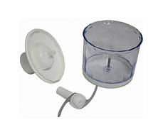 Блендерний набір Grunhelm EBS-600SS — 600 Вт, 2 швидкості, металева насадка, фото 2