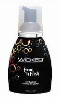 Очищаючий засіб для інтим іграшок Wicked Anti-Bacterial Foaming Toycleaner (240 мл)