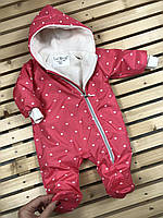 Гарний комбінезон на виписку та для прогулянок Весна Осінь Преміум 62-й розмір