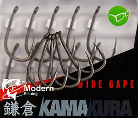 Гачок короповий Korda Kamakura Wide Gape Barbless #4 (10 шт/уп)