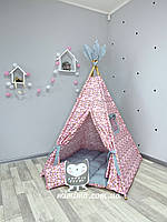 Вигвам детская игровая палатка «Розовое счастье»
