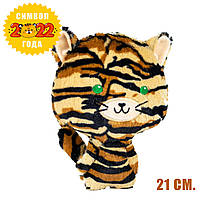 М'яка іграшка тигреня Пінкі 21см Іграшка тигр символ року 2022 Zolushka ZL674