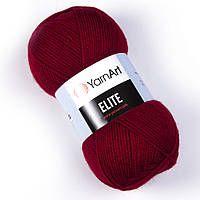 Yarnart Elite бордовый №43