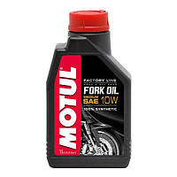 Масло для вилок мотоциклів Motul Fork Oil Medium Factory Line 10W Синтетичне (821601/105925) 1л