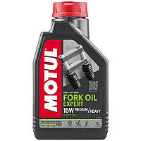Масло для вилок мотоциклів Motul Fork Oil Expert Medium / Heavy 15W Напівсинтетичне (822101/105931) 1л