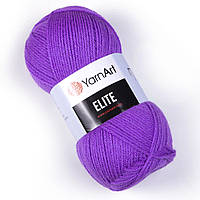 Yarnart Elite фиолетовый №75