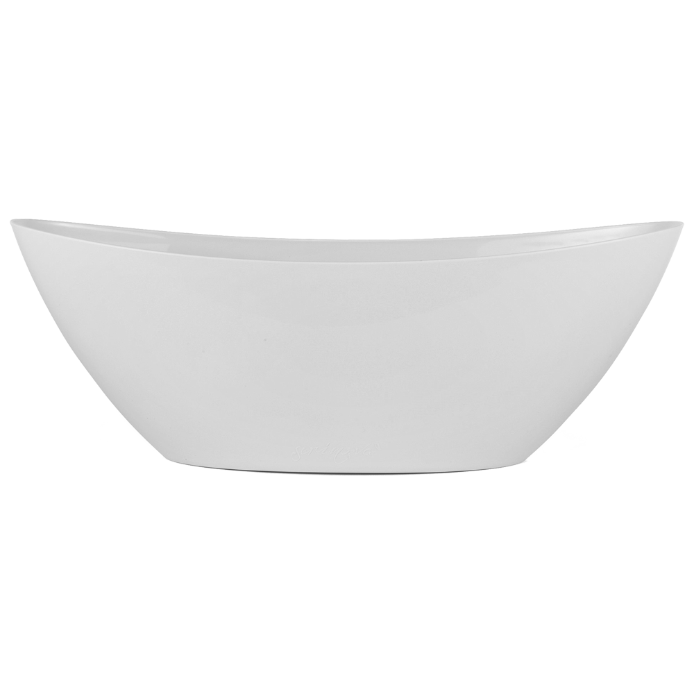 Горщик для квітів Kayak 3,25 л біло-сірий, фото 1