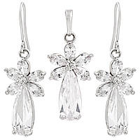 Набір Xuping "Крапельки на квітці" родій (310132.2)