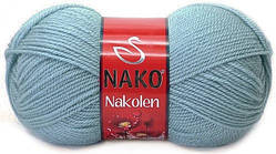 Nako NAKOLEN (Наколен) № 10036 світлий джинс (Вовняна пряжа з акрилом, нитки для в'язання)