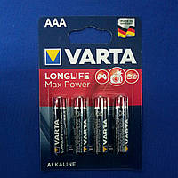 Батарейка мини-пальчиковая Varta LongLife Max Power LR03 ( 4шт. )