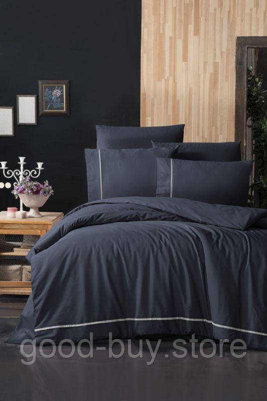 First Сhoice Alisa Denim постільна білизна ранфорс Deluxe євро 200х220