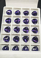 De'Lux Trilliant Purple Velvet 12mm Premium стекло пурпл вельвет триллиант фиолетовый