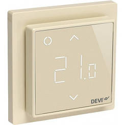 Терморегулятор сенсорний Devireg Smart Ivory з Wi-Fi модулем