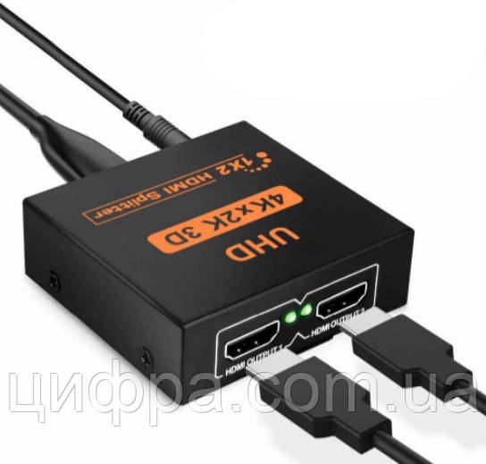 Відео Splitter HDMI 1x2