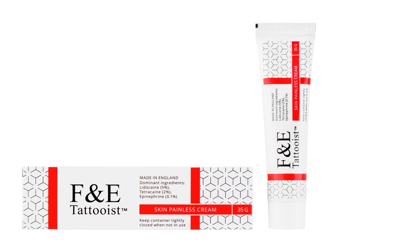 Крем анестетик  F&E Tattooist RED 35гр. 7% (Red) Знеболюючий (42371)