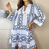 Жіноче вечірнє літнє елегантне плаття Зміїна шкіра, фото 2