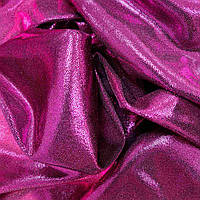 Stretch metallic Dot shine Lycra Dark pink on Red Chrisanne Clover 1м