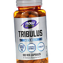 Трибулус NOW Foods TRIBULUS 500 мг 100 капсул, фото 2
