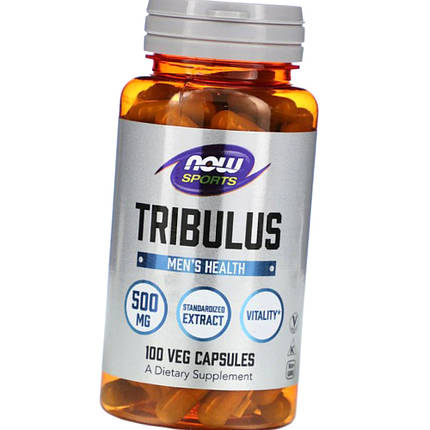 Трибулус NOW Foods TRIBULUS 500 мг 100 капсул, фото 2