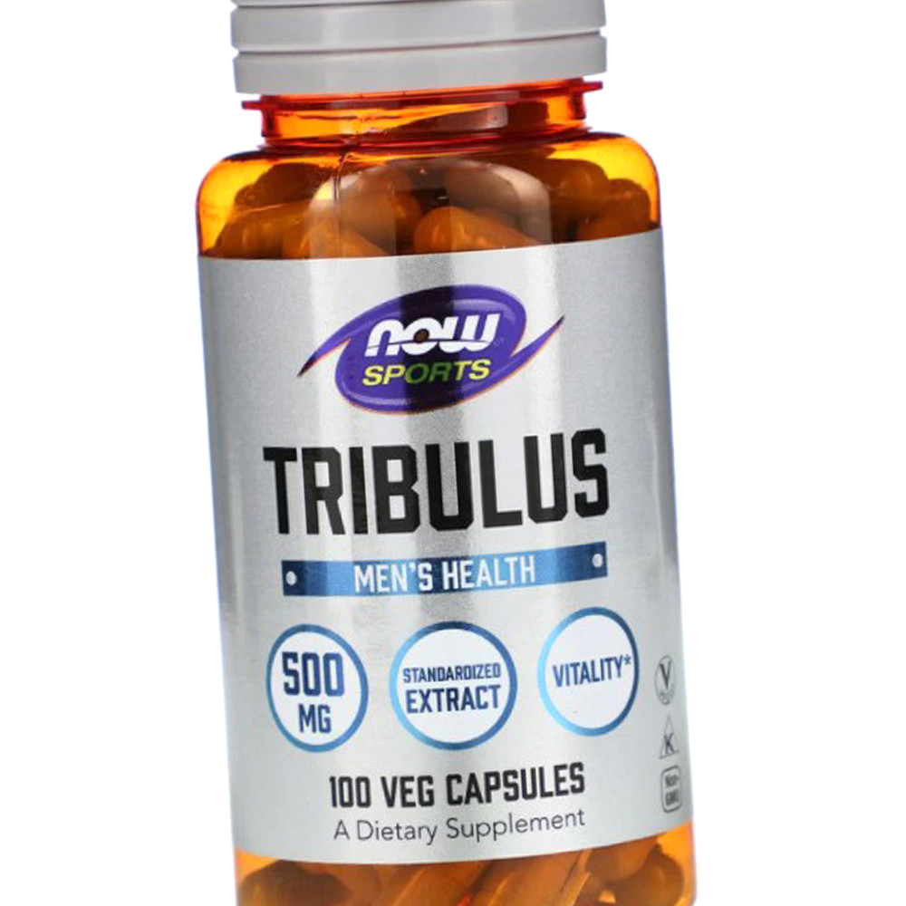 Трибулус Террестріс NOW TRIBULUS 500 мг 100 капс Бустер тестостерону