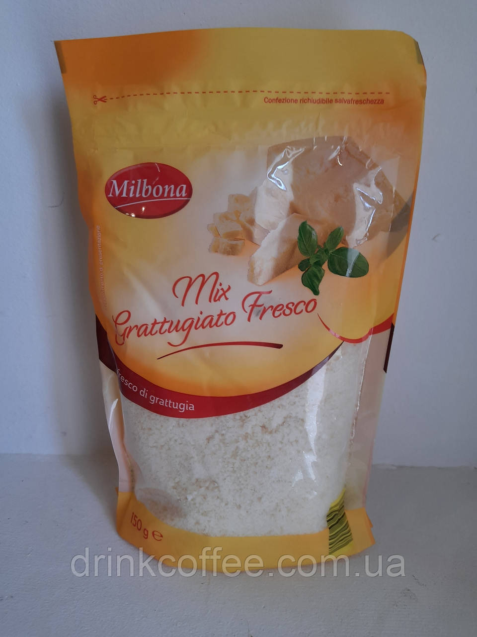 Сир тихий Milbona Grattugiato Fresco 150g Італія