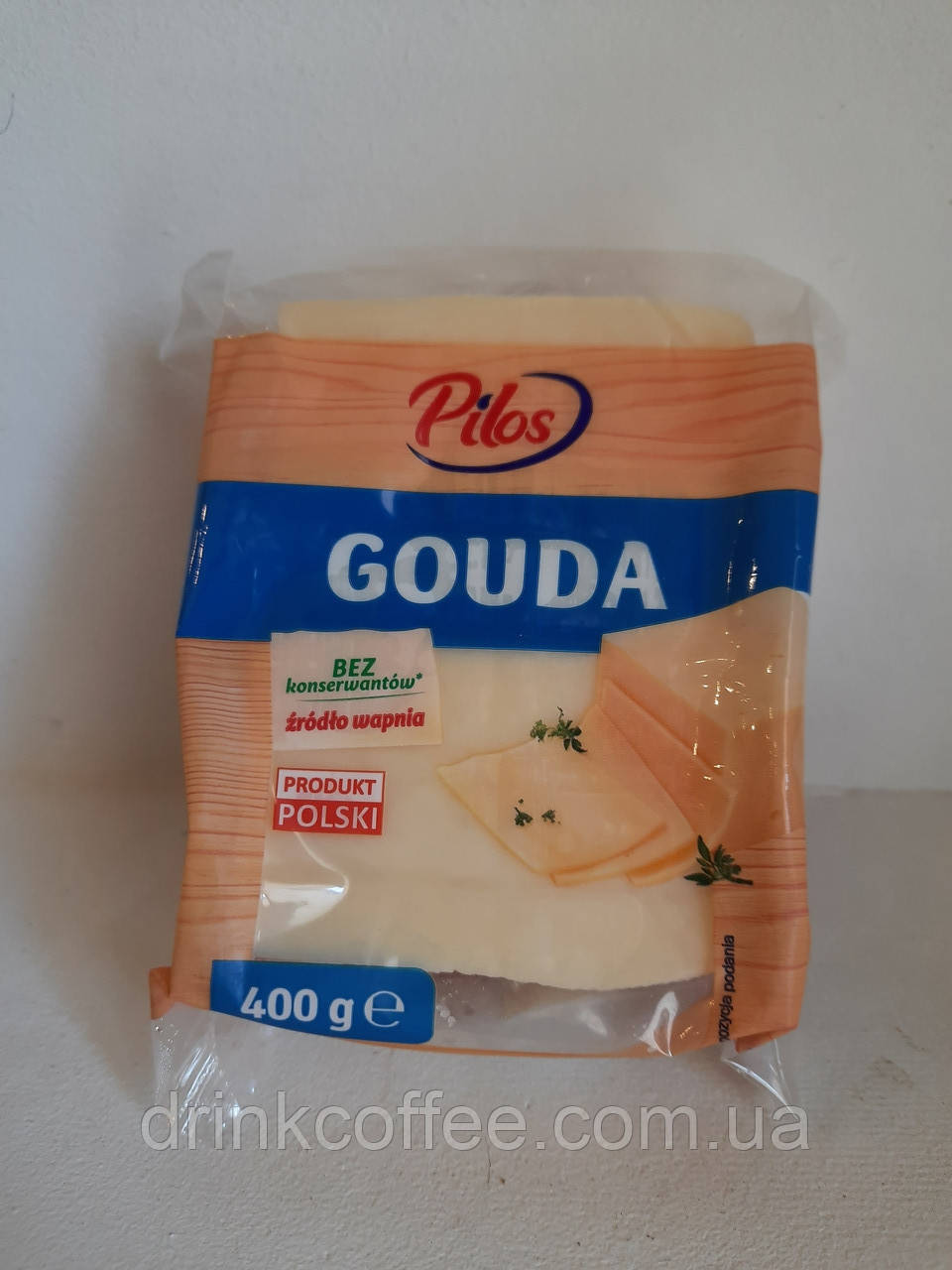 Сир Гауда Gouda Pilos 400g Польща