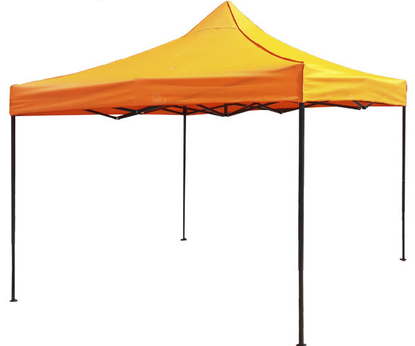 Розсувний намет 3 м х 3 м 30 мм стійка жовтий