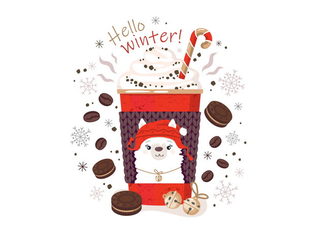 Зимові листівки "Hello, Winter"