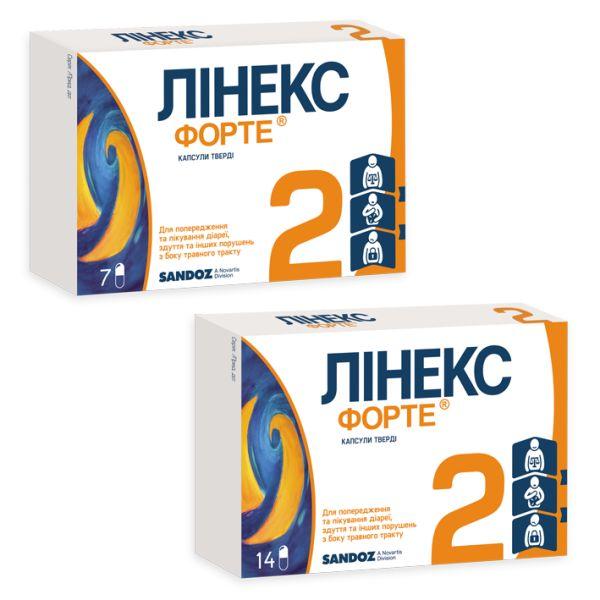 Линекс Форте 14 Капсул Купить