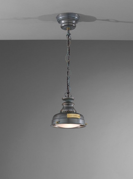Люстра LA LAMPADA L 808/1M.70 BRONZO GREEN