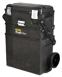 Ящик 194210 Stanley 549 x 733 x 413 мм, 3 секції, "FATMAX MOBILE WORK STATION CANTILEVER" з колесами