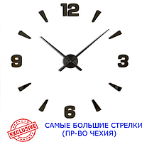 Чехія, 90-130 см Великі Стрілки Годинники настінні з ефектом 3д, інтер'єрні годинники, декоративні настінні годинники Арабські